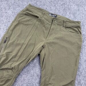 Under Armour Enduro Tactical Pants 36/30 Green Nylon Loose Fit 1316929 Mens